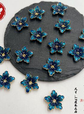 10*12MM本色玻璃珠子DIY手链项链
