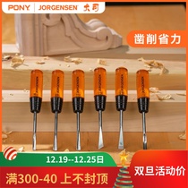 American Pony carpentry engraving knife set with carved hand engraving woodwork chiseling round chisel plate Chisel Prints and Knife Tool