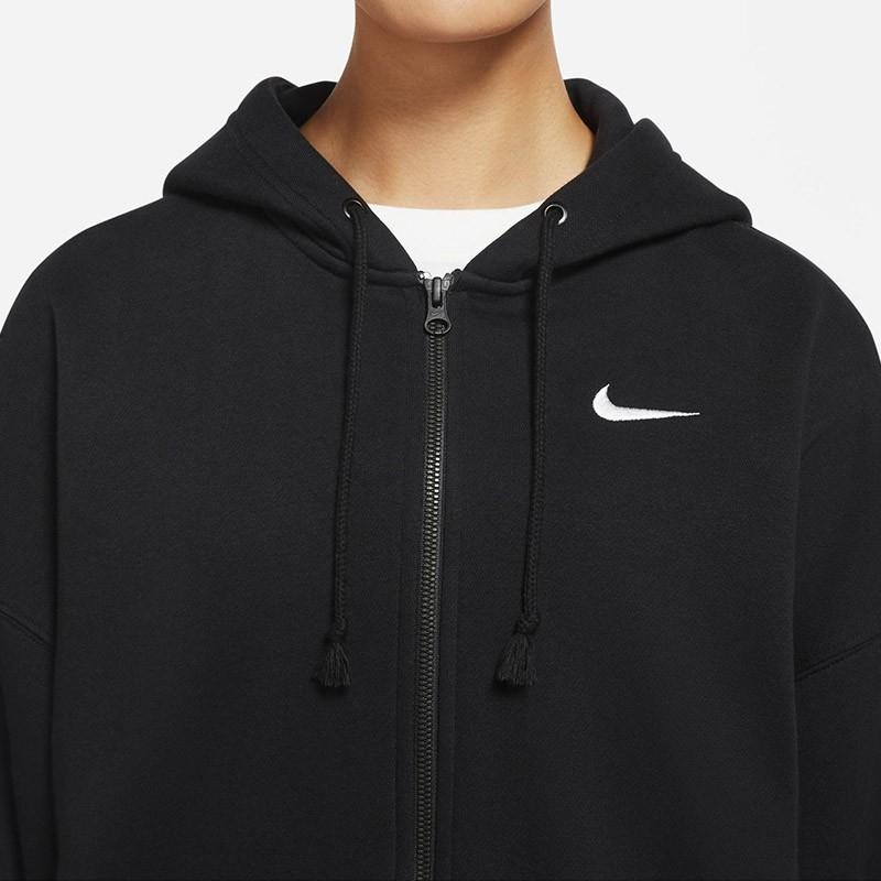 Nike/耐克女款外套新款加绒保暖运动防风连帽休闲夹克 DD5635-010