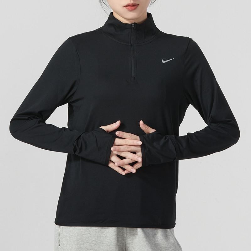 Nike/耐克 女装冬季新款运动休闲训练半拉链长袖T恤 FB4317-010