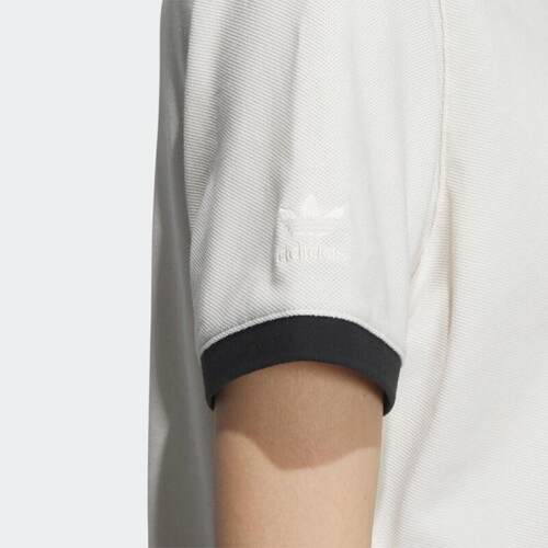 Adidas三叶草女装 运动休闲百搭短袖T恤POLO衫 IP1777 JM8000 - 图2