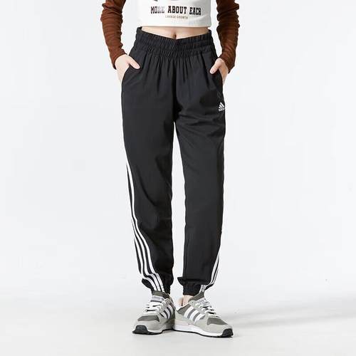 adidas阿迪达斯女裤 运动休闲束脚修身长裤 H59081 HE7950 HF7283 - 图0