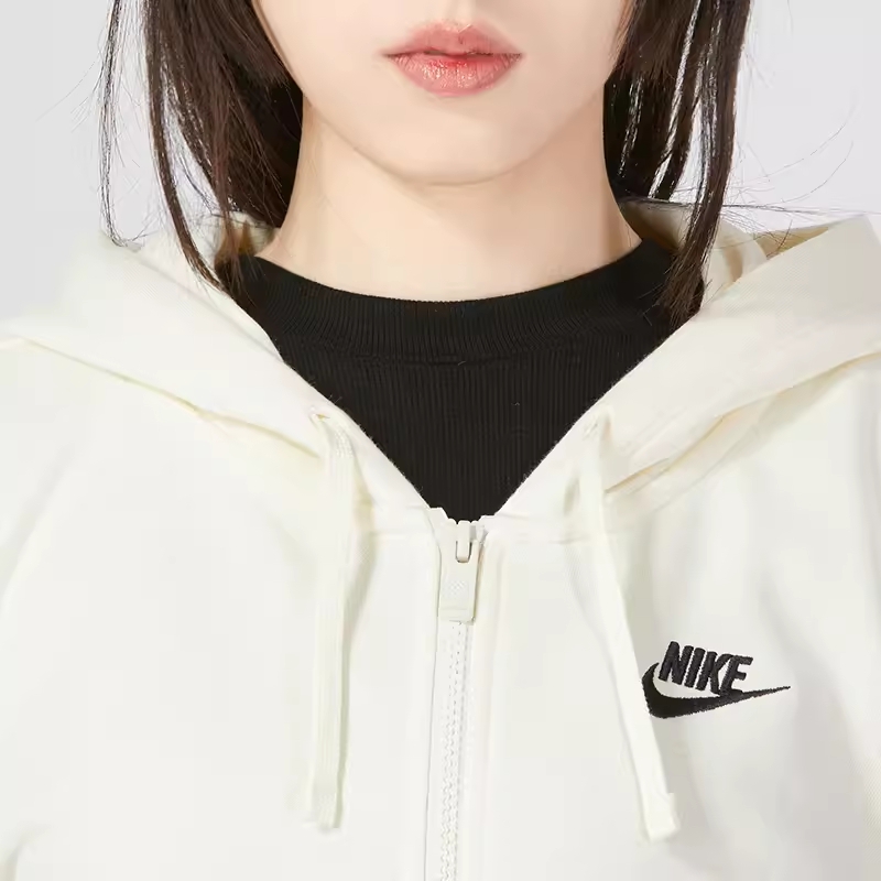 NIKE/耐克 女装秋冬新款运动服休闲连帽防风夹克外套 DQ5472-113