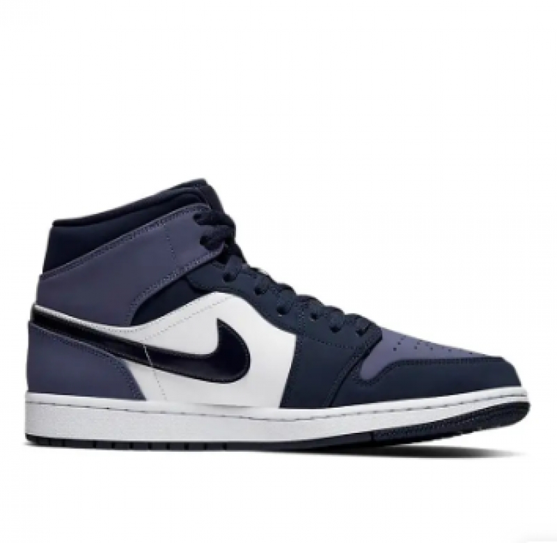 Nike/耐克正品Air Jordan1 Mid AJ1男子耐磨运动篮球鞋554724-445