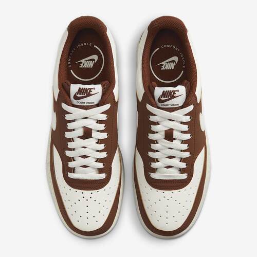 NIKE耐克女鞋 Court Vision复古经典低帮运动休闲鞋IM1652-101 - 图1