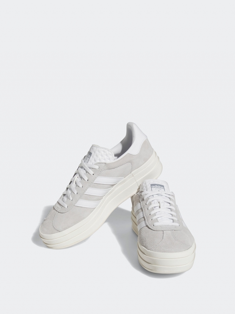 Adidas/阿迪达斯 正品 GAZELLE 三叶草女子舒适运动休闲鞋 HQ6893 - 图0