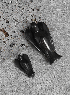 欧美外贸小天使次石墨摆件