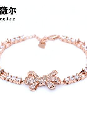 艾薇尔S925纯银手链空托复古百搭