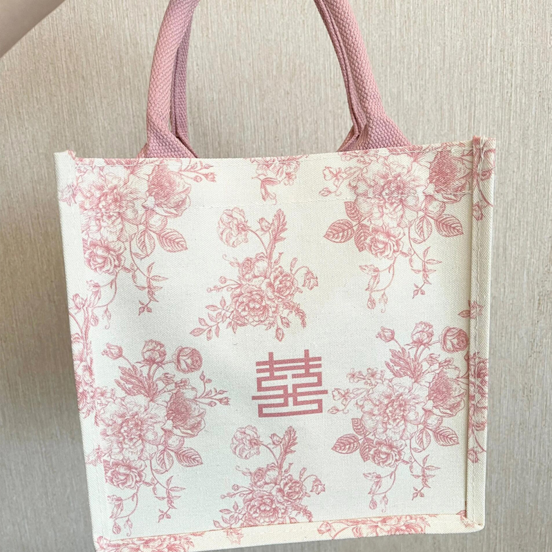 教师节礼品袋2025新款高级感礼物包装伴手礼女伴娘麻布托特手提包 - 图3