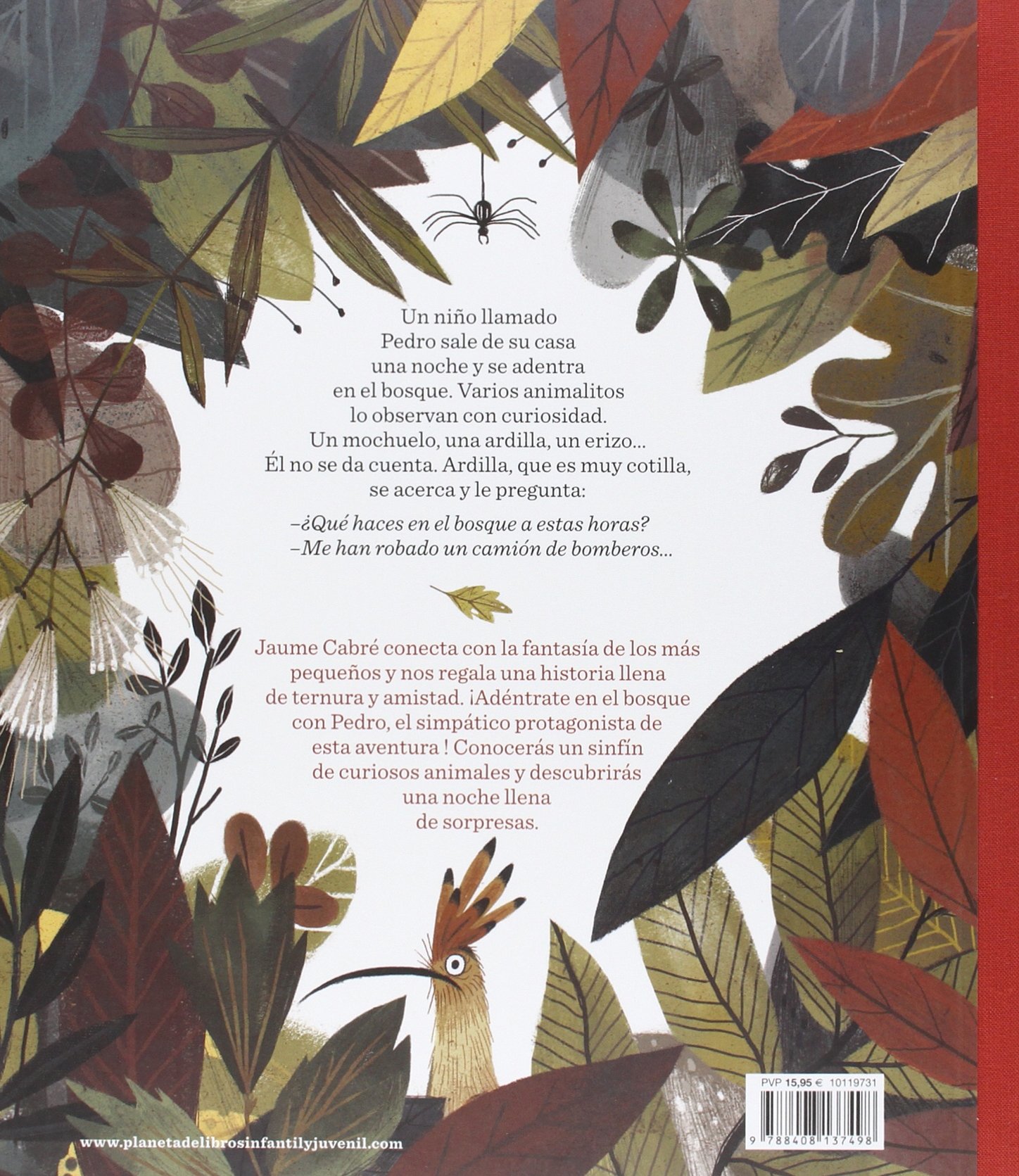 西班牙语原版 Julia Sarda 绘本 Pedro y el bosque/ Pedro and the Forest 佩德罗与森林