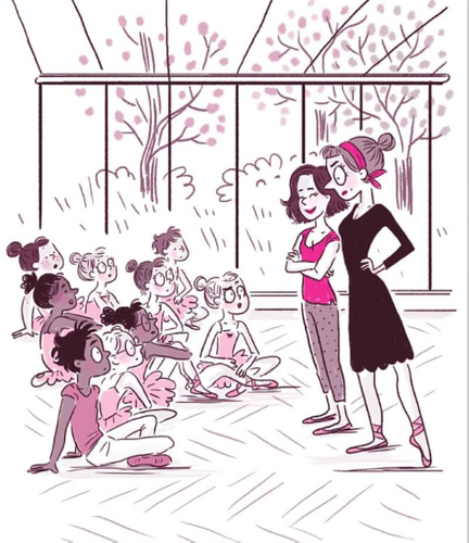 法语青少插图小说 芭蕾舞者小玉3 舞会 校园成长故事 6-9岁儿童阅读  Jade à l'académie de danse - 图2