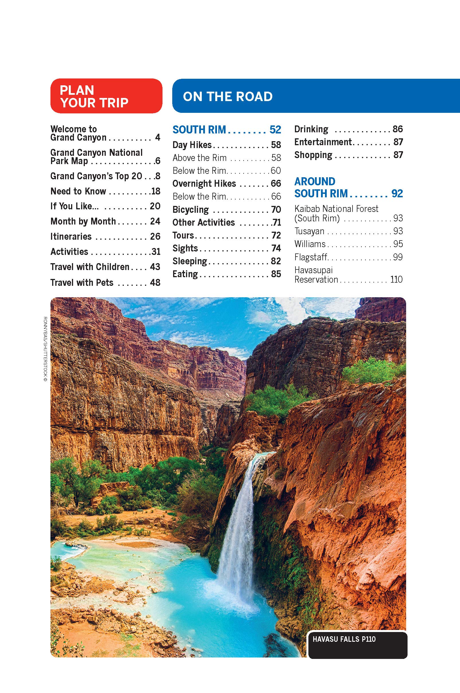 现货 美国大峡谷国家公园 孤独星球 英文原版 旅游指南 风景美食 Lonely Planet Grand Canyon National Park - 图2