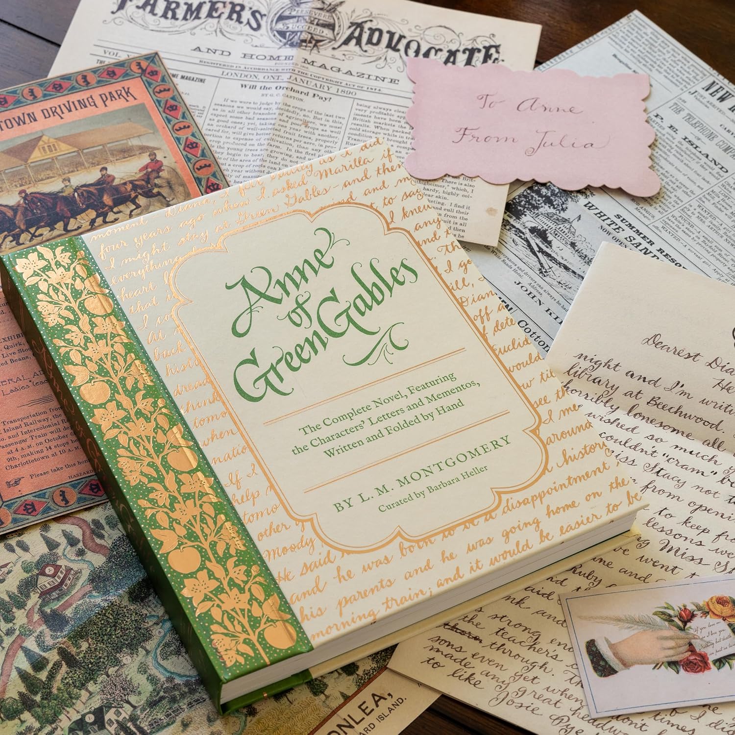 现货 绿山墙的安妮：手写信收藏版 英文原版 Anne of Green Gables (Handwritten Classics)