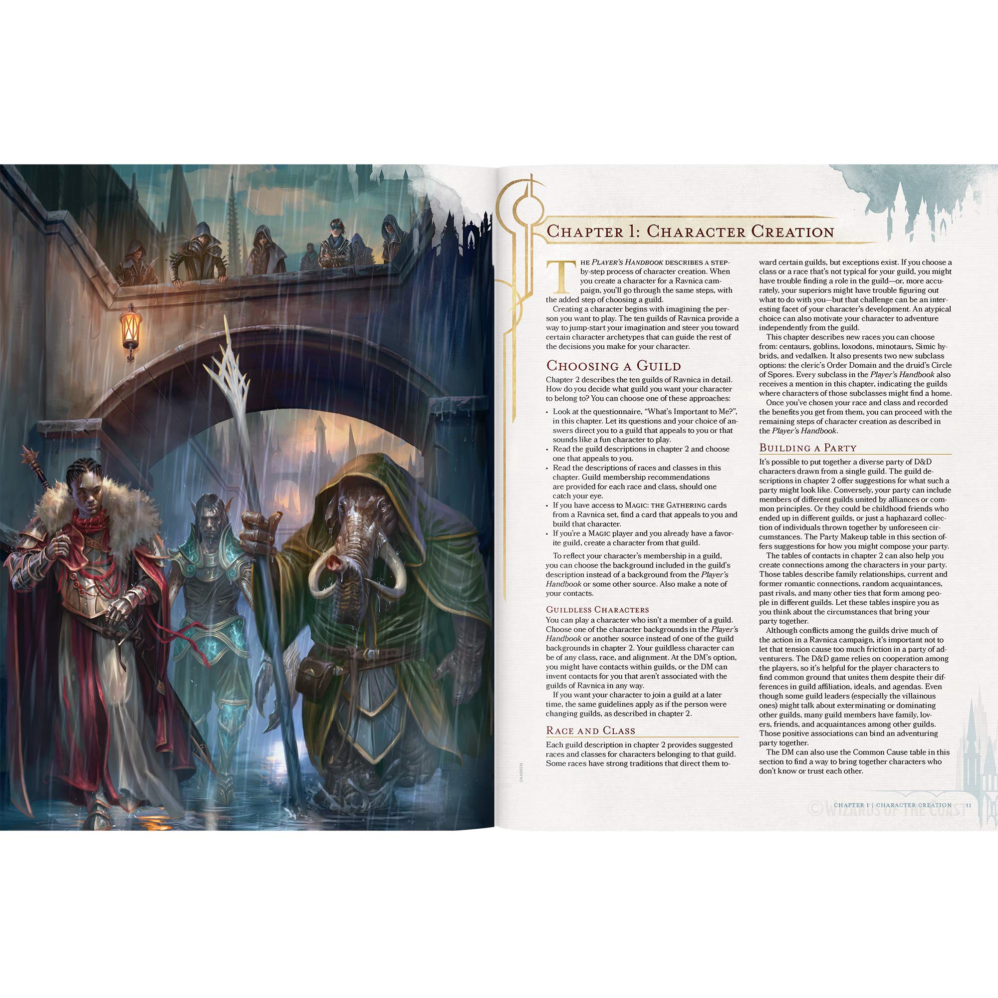 英文原版 龙与地下城 拉尼卡公会冒险指南 Dungeons & Dragons Guildmasters' Guide to Ravnica - 图1