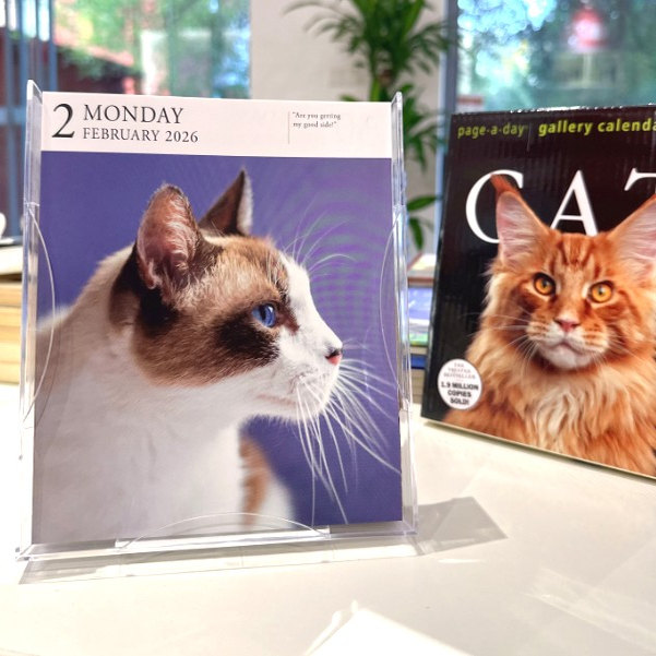 2026年画廊日历 猫咪 宠物摄影 每天一页 进口台历 新年礼物 英文原版 Cat Page-A-Day Gallery Calendar - 图3