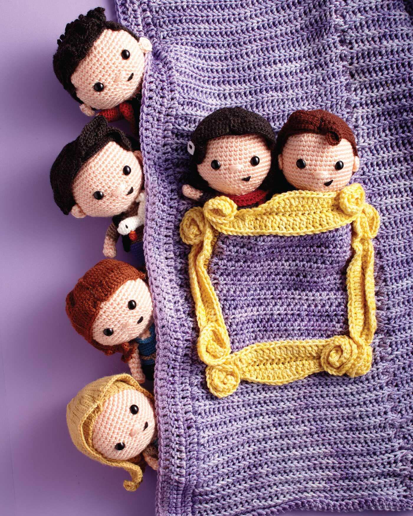 老友记 编织指南 官方钩针花样 英文原版 美剧周边 Friends: The One with the Crochet