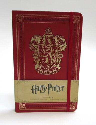 英文原版 哈利波特：格莱芬多狮院笔记本 进口周边 原版 Harry Potter Gryffindor Hardcover Ruled Journal - 图0