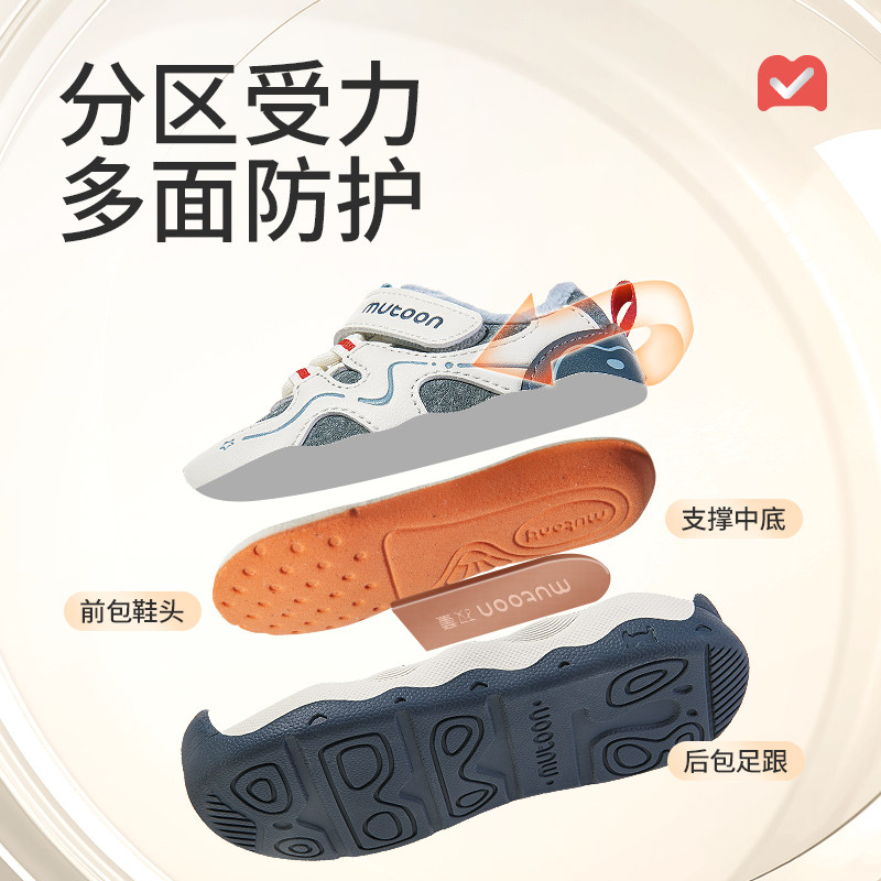 牧童童鞋宝宝学步鞋2025冬季新款男童加绒保暖棉鞋软底女童鞋防踢,淘宝优惠券,粉丝福利购,淘宝优惠卷