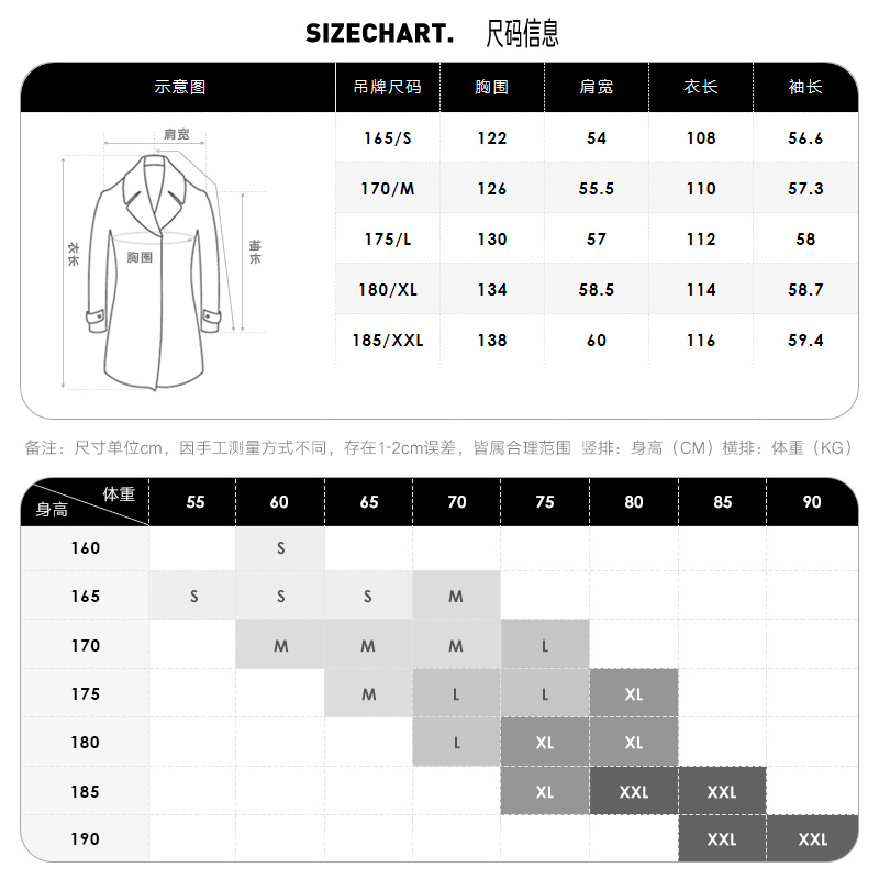 【龚俊心选】GXG男装格纹情侣长大衣含羊毛撞色领复古外套 - 图3