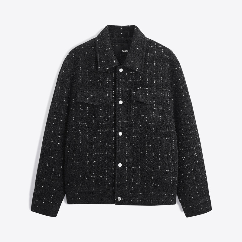 GXG男装 精致小香风夹克外套 秋季热销GEX12112983