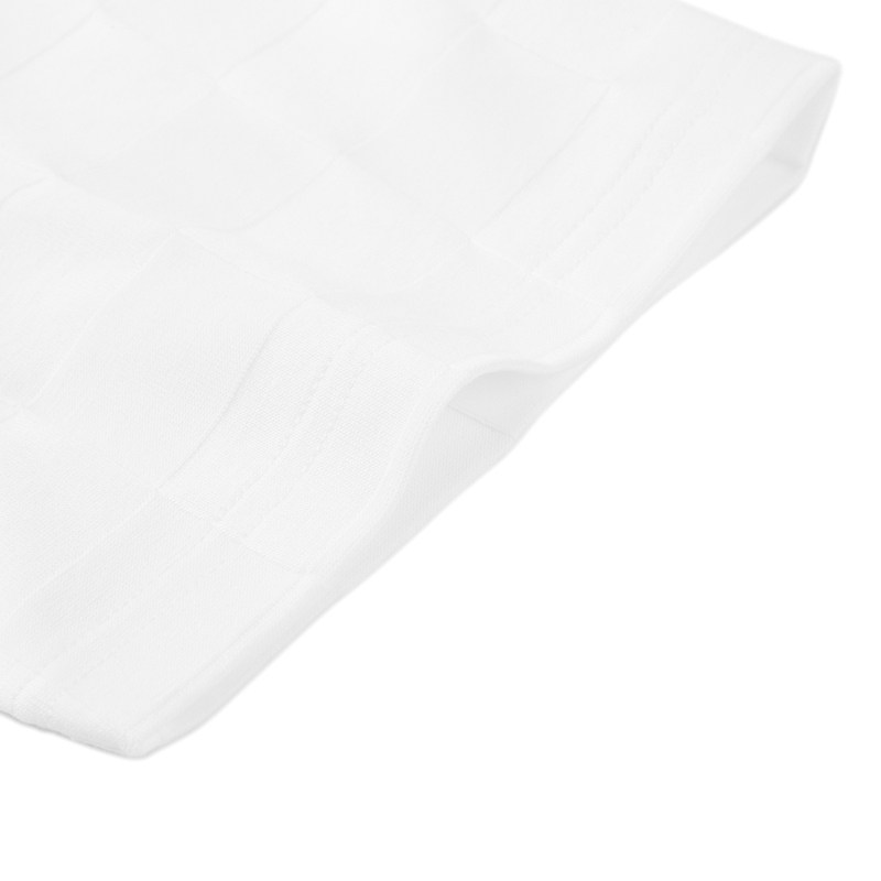 GXG男装 白色精致绣花圆领短袖T恤24年夏新品G24X442013,淘宝优惠券,粉丝福利购,淘宝优惠卷