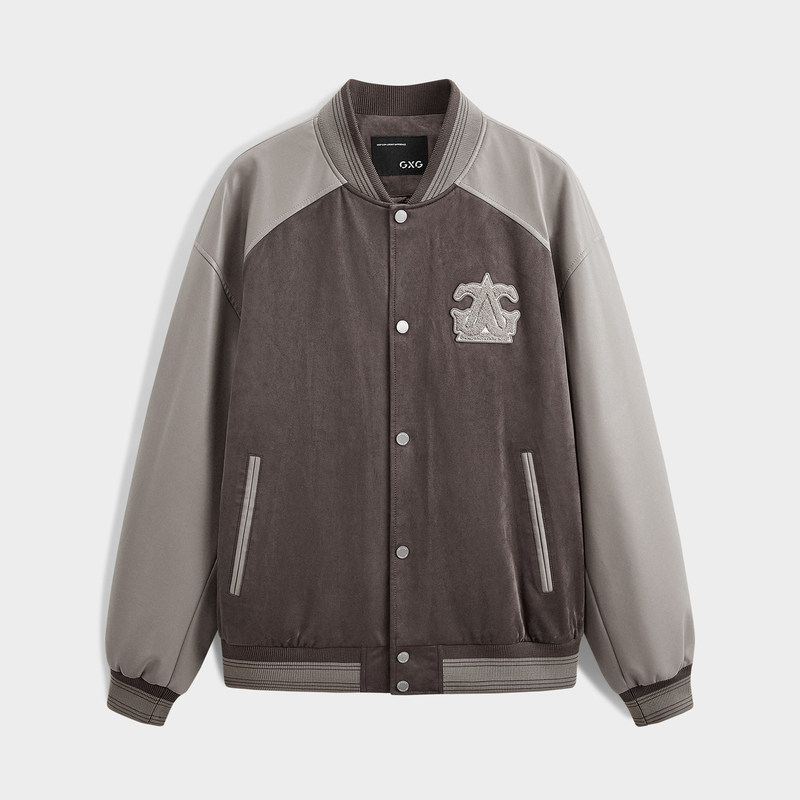 GXG男装 拼色时尚棒球领夹克 冬季热销GEX12128184