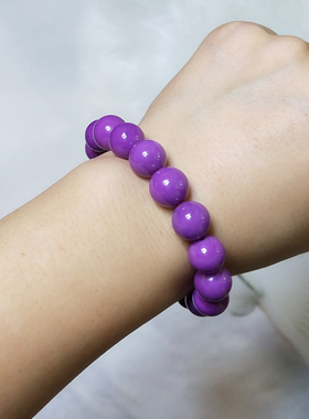 香芋紫色水晶时尚风礼物单圈手串
