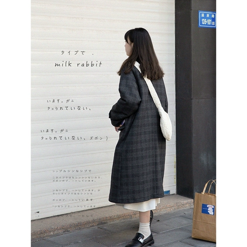 Длинное стеганое зимнее шерстяное пальто для новорожденных