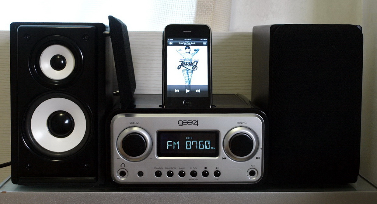 原装正品 GEAR4 苹果IPHONE IPOD  CD FM HIFI 组合音响 PG436 - 图0