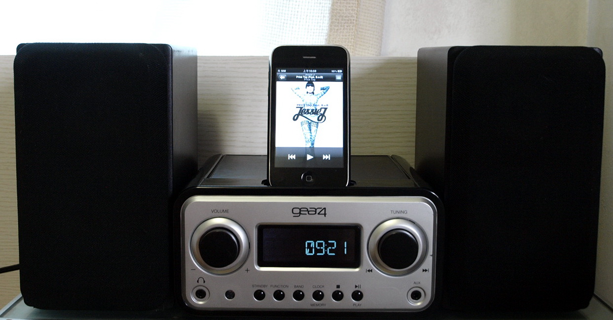 原装正品 GEAR4 苹果IPHONE IPOD  CD FM HIFI 组合音响 PG436 - 图1