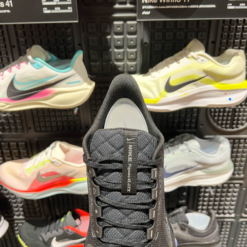 Nike耐克男子2025冬季款Pegasus 41防水公路缓震跑步鞋FQ1356-001 - 图1