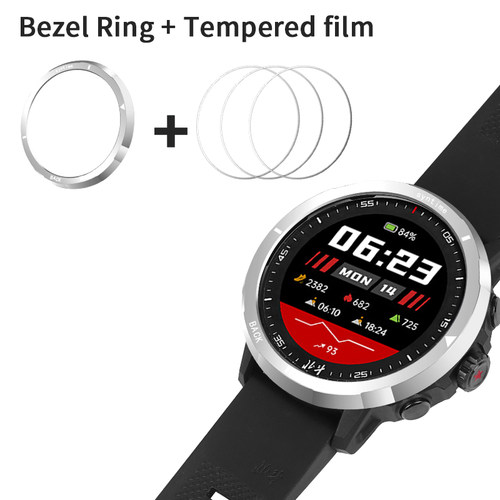 适配北斗syntime2 pro手表二代标准版钢化膜刻度盘不锈钢圈保护壳 - 图1