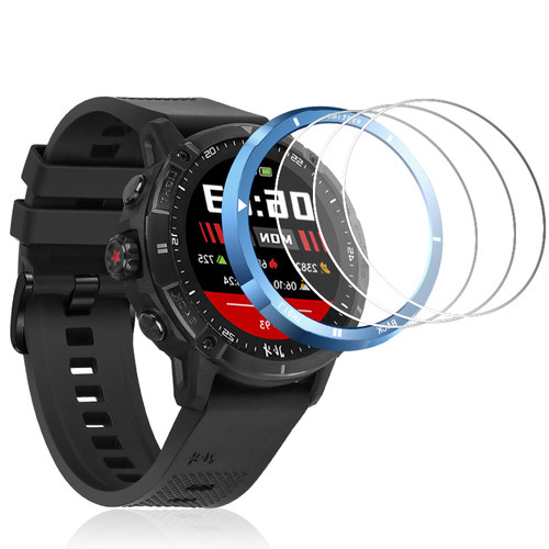 适配北斗syntime2 pro手表二代标准版钢化膜刻度盘不锈钢圈保护壳 - 图2