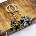 Trò chơi hấp dẫn Wizard 3 Keychain Hunting Devil Hunting Pure Metal Wolf Head Keychain - Game Nhân vật liên quan