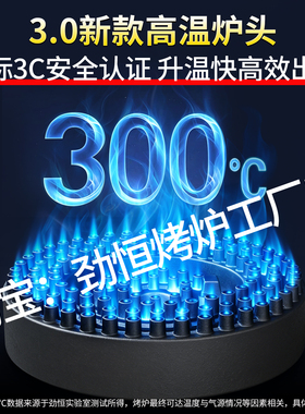 劲恒烤鸭炉商用燃气木炭多款可选