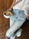 ໂສ້ງຂາກວ້າງ, ໂສ້ງຂາຍາວ denim ກາງແຈ້ງສຳລັບຜູ້ຍິງ