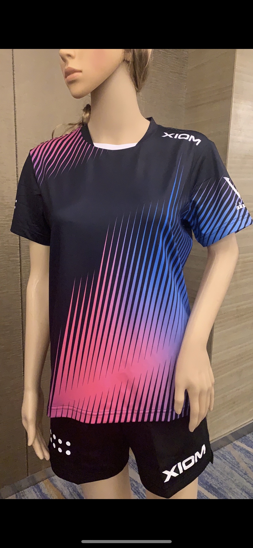 骄猛短袖 骄猛新款短袖 XIOM乒乓球服 T1081 骄猛T1082 体恤 短衣 - 图0