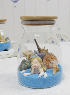 创意海的女儿海洋diy贝壳摆件