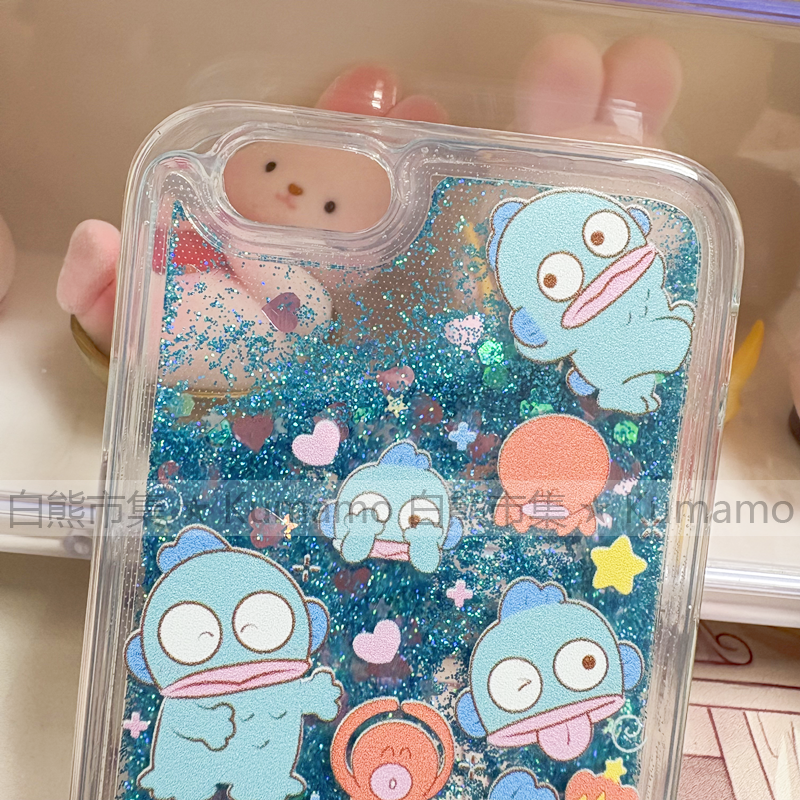 适用iphone17promax手机壳16苹果17三星25ultra小米流沙oppovivo透明14保护套13人鱼汉顿12丑鱼16e章鱼15卡通 - 图1