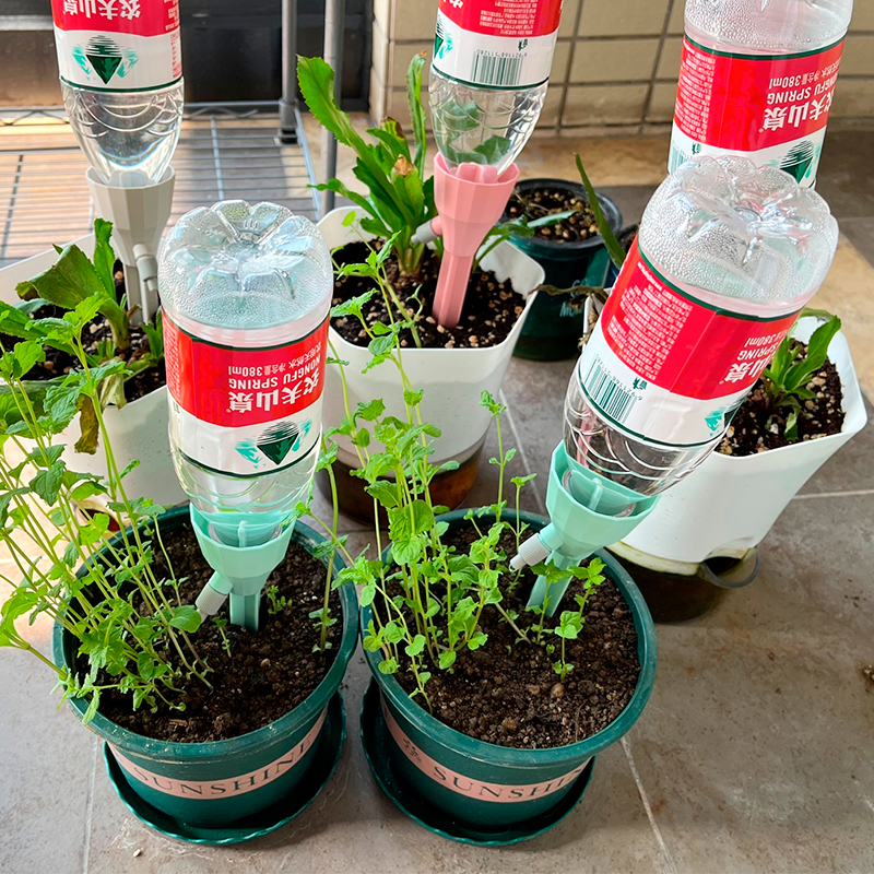 懒人浇花滴灌神器自动浇水器定时可调水速滴水器家用阳台养花-图2