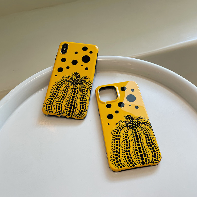 BESTFUN原创设计草间弥生适用苹果16promax手机壳南瓜波点iphone15手机壳,淘宝优惠券,粉丝福利购,淘宝优惠卷