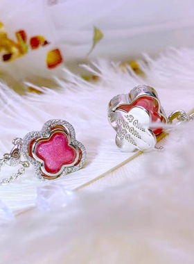 泰国佛饰品 幸运之草吊坠 泰经文膏膏项坠挂饰