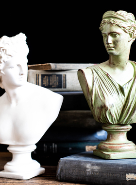 美式欧式人物塑像雕像创意摆件