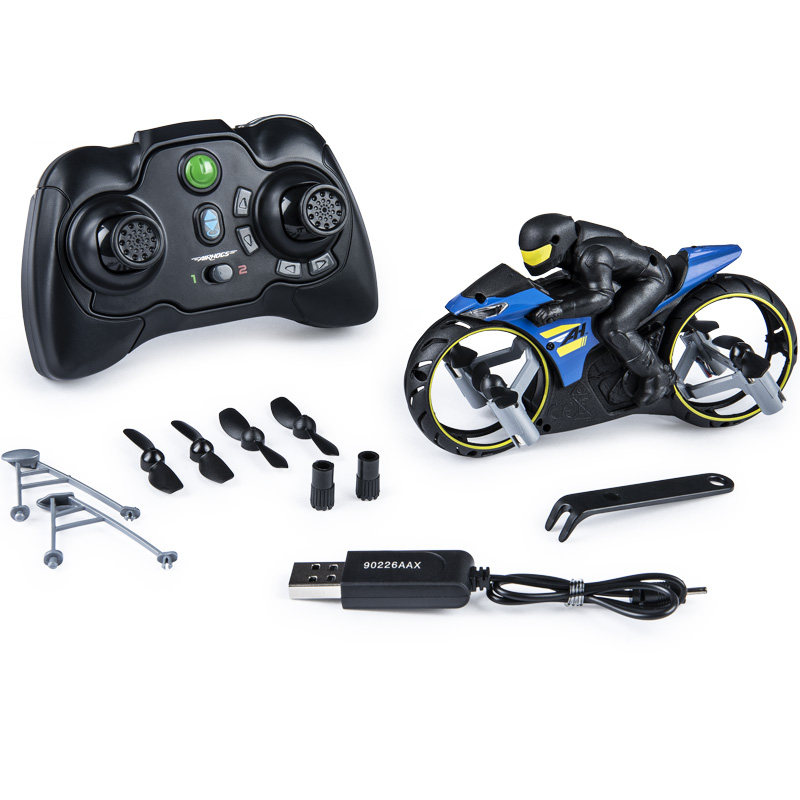 遥控摩托车动力王魔拜冲天飞遥控智能飞行器地面滑行摩托车黑科技,淘宝优惠券,粉丝福利购,淘宝优惠卷