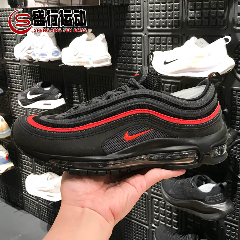 Nike耐克男鞋AIR MAX 97气垫缓震运动休闲子弹头跑步鞋921826-018 - 图0