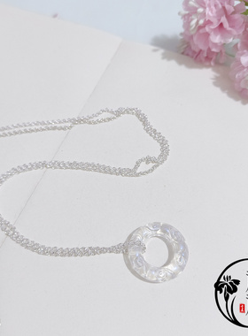 天官赐福蝴蝶骨灰链戒指项链