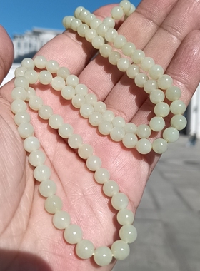 和田玉黄玉黄口料多圈手链手串