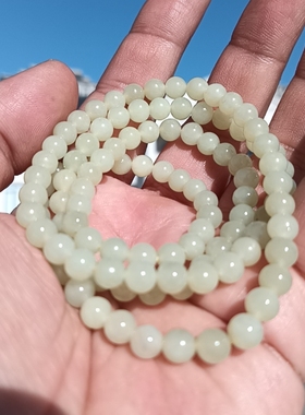 和田玉黄玉多圈手链手串项链