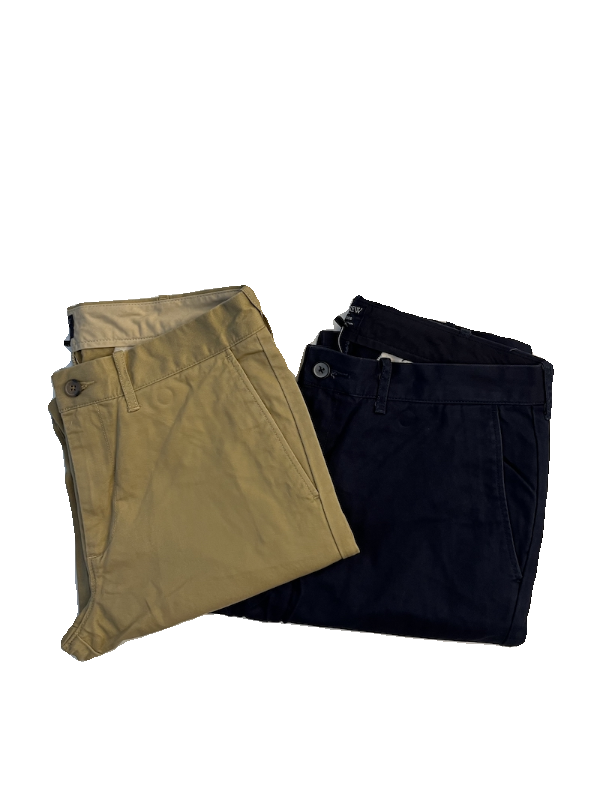 现货J.CREW男纯棉中腰修身小脚休闲裤chino#H3154