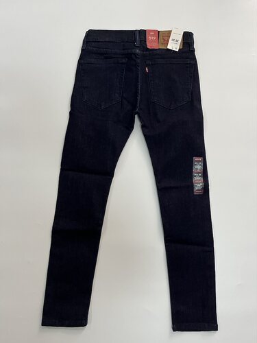 现货Levi's/李维斯519深蓝色紧身小脚牛仔裤秋冬款#248750012 - 图1